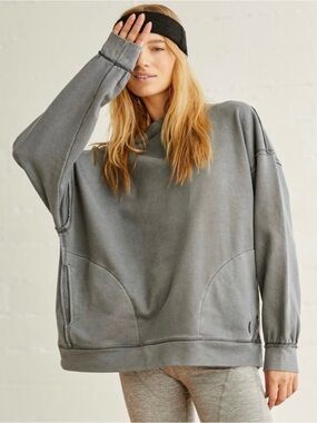 Free People Movement Metti Crewneck Sweatshirt small